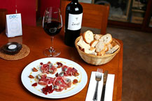 Prosciutto di Parma e Pitahayas - Doc - Wine Bar and Restaurant - Cabo San Lucas, Los Cabos, Mexico 