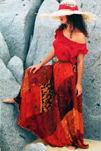 original magic of the moon skirt and blouse