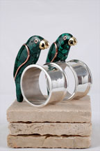 bla bla bla silver napkin holders