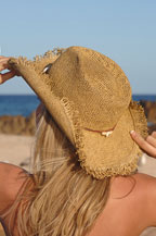 jessica models for cabo hats on location in cabo san lucas mexico