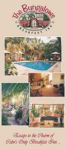 The Bungalows Breakfast Inn - Rack Card - front