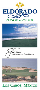El Dorado Golf Club - Rack Card - front