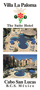 Villa La Paloma  - Rack Card - front