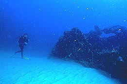"Sunken Ship by The Point - Cabo San Lucas Bay