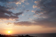 Sunset - El Delfin Blanco Hotel - San Jose del Cabo, Los Cabos, Mexico 