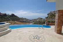 View of the Pacific Ocean from the patio - Green Homes of Cabo San Lucas