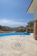 View of the Pacific Ocean from the patio - Green Homes of Cabo San Lucas