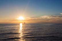 Luxury Sunset Sailing Ocean