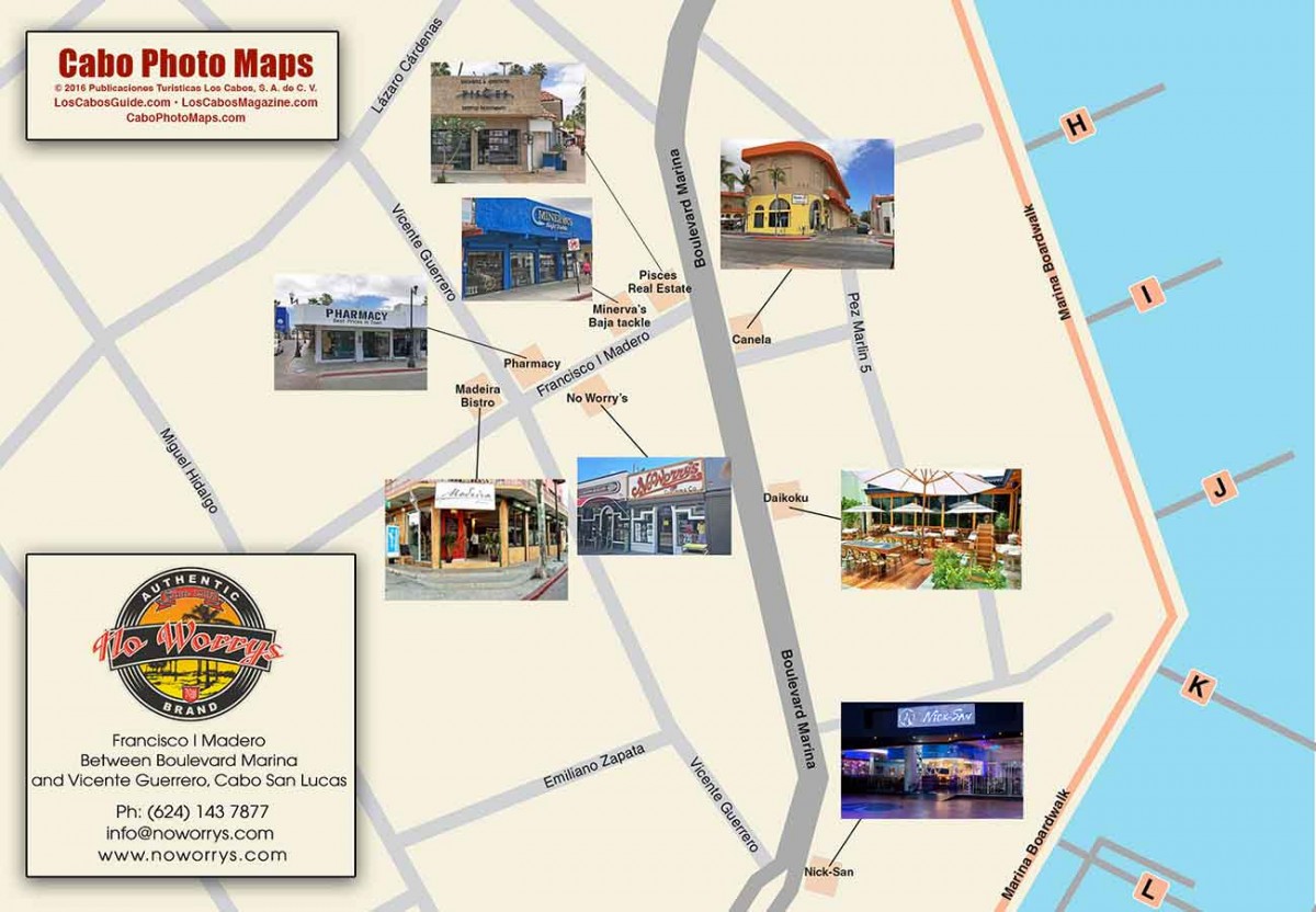 No Worrys Clothing - Map
